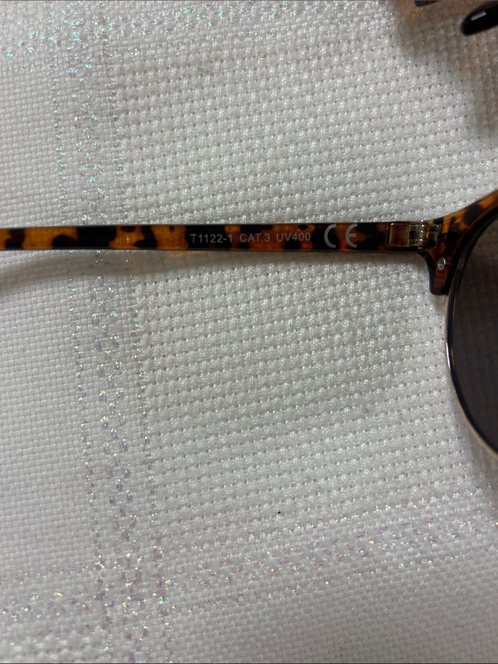 Kids Tortoiseshell Sunglasses - Blue Mirrored Lenses image 4